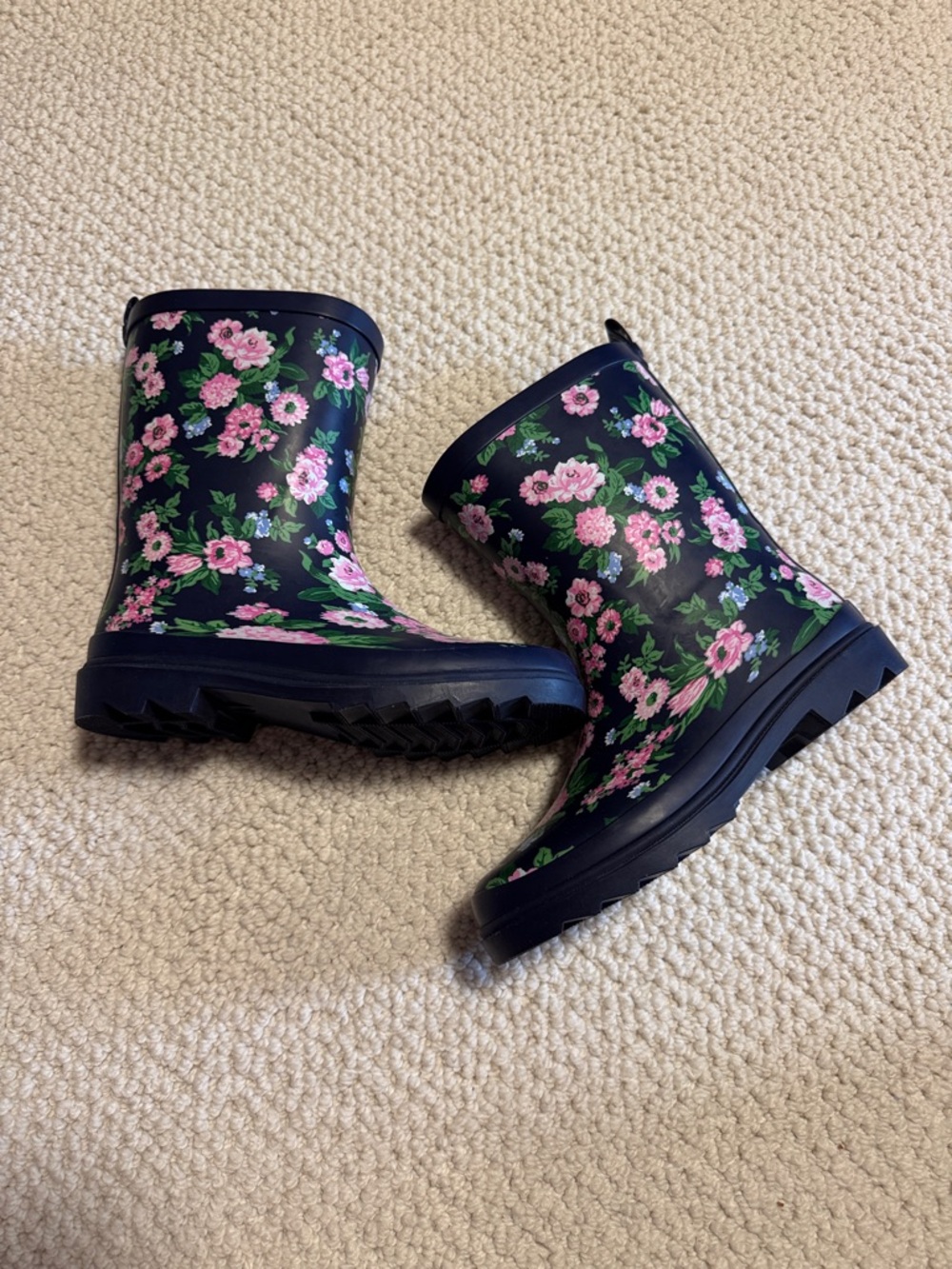 Janie and Jack rain boots size 2